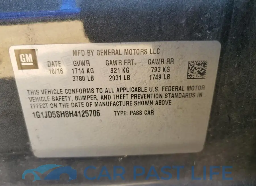 1G1JD5SH8H4125706# 12