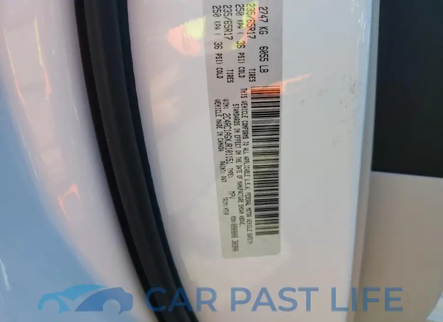 2C4RC1AGXJR101151# 13