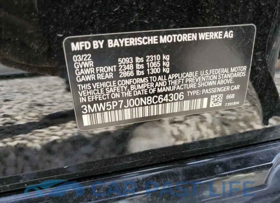3MW5P7J00N8C64306# 13