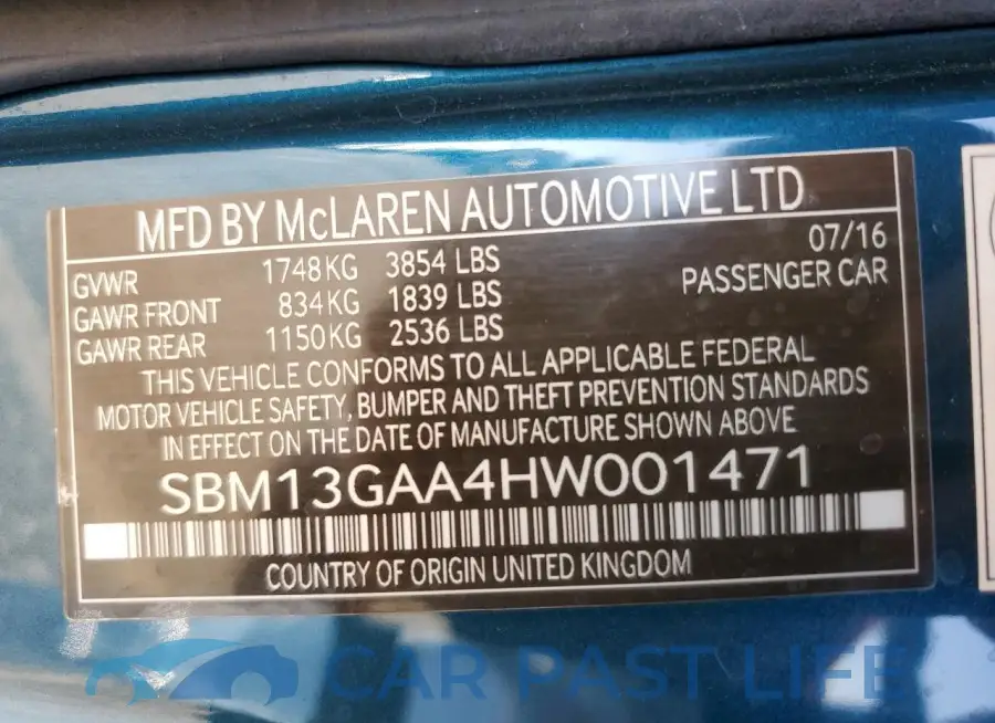 SBM13GAA4HW001471# 12