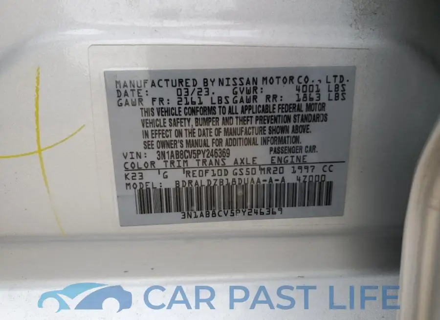 3N1AB8CV5PY246369# 12