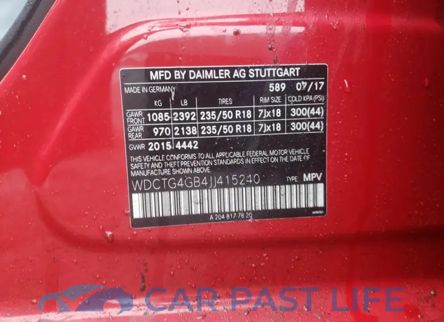 WDCTG4GB4JJ415240# 12