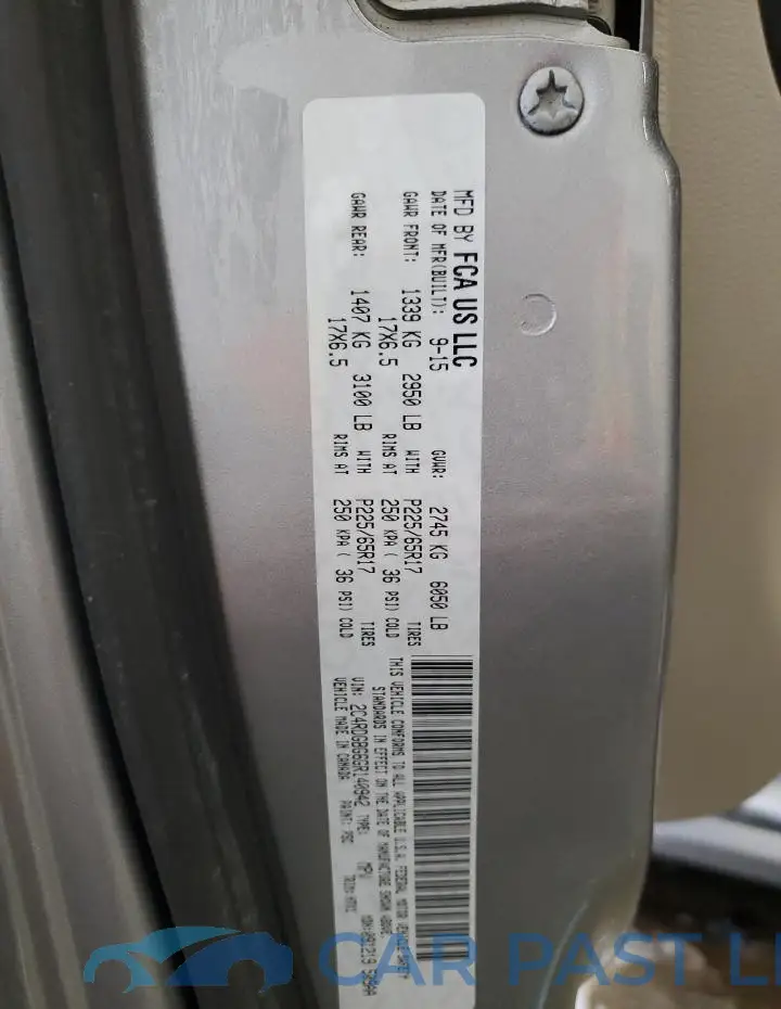 2C4RDGBG6GR140942# 13