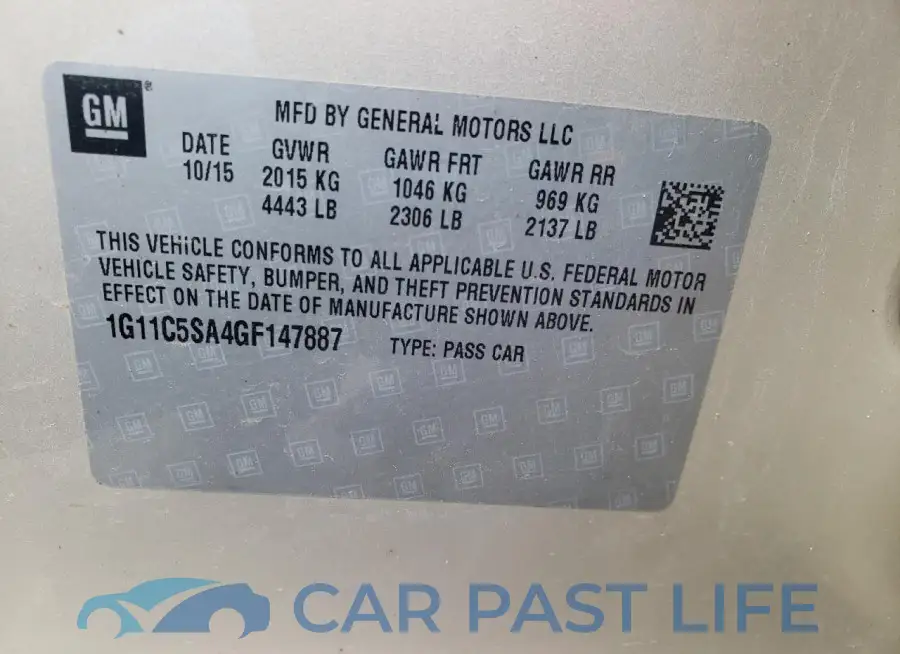 1G11C5SA4GF147887# 13