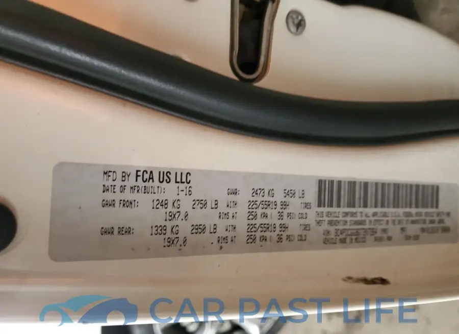 3C4PDCGG9GT207264# 12