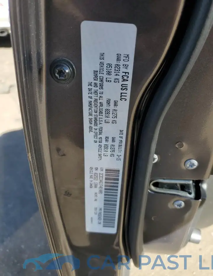 2C3CCAAG1FH814091# 12