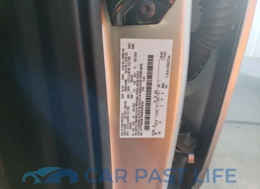1FT7W2BT8NEE45032# 12