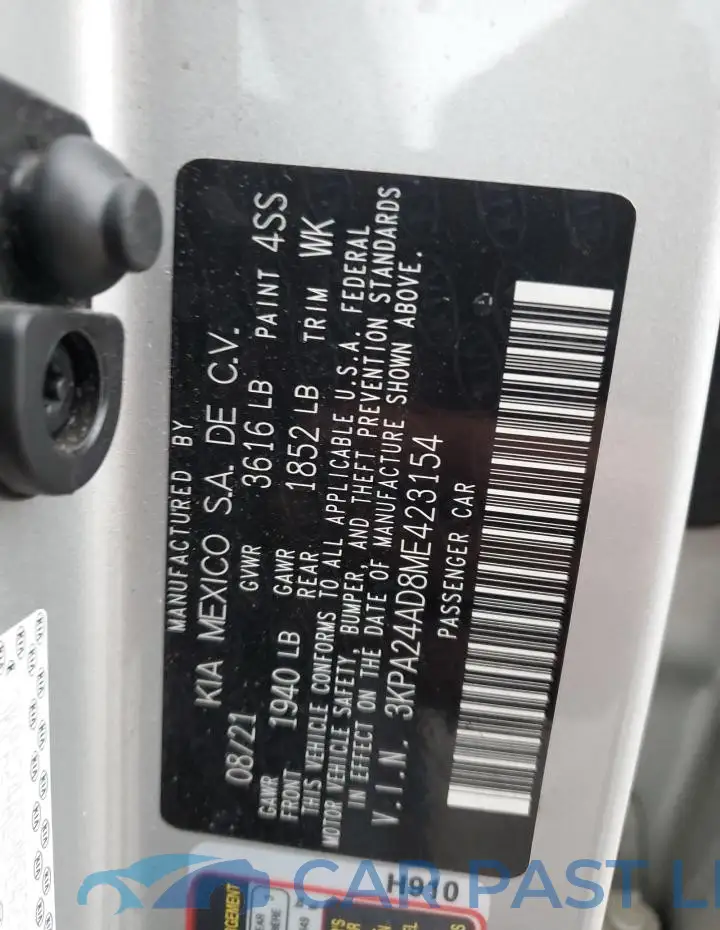3KPA24AD8ME423154# 12