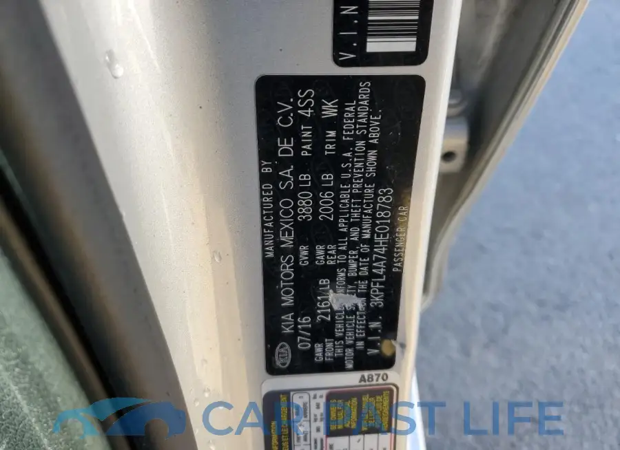 3KPFL4A74HE018783# 12