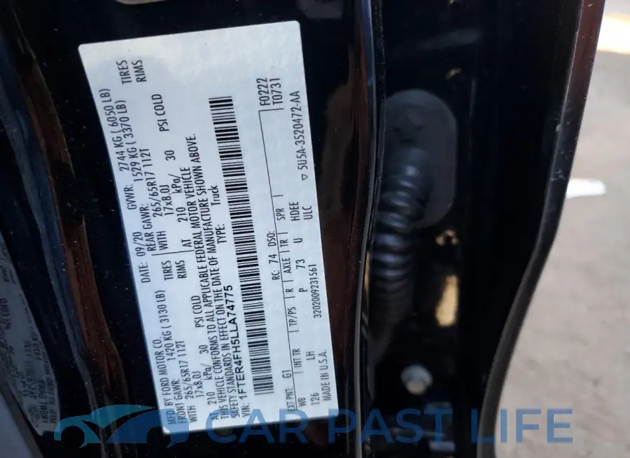1FTER4FH5LLA74775# 12