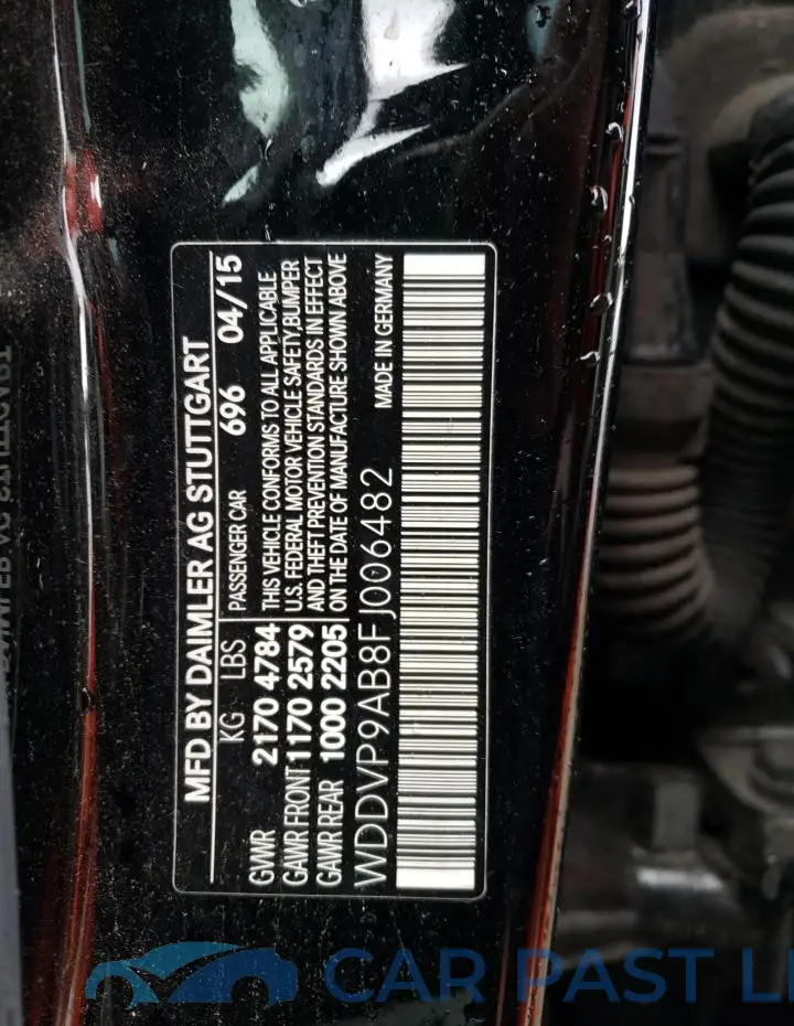 WDDVP9AB8FJ006482# 13