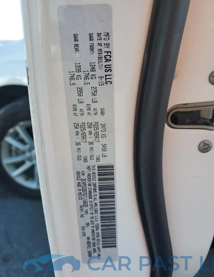 3C4PDCBG7GT116632# 12