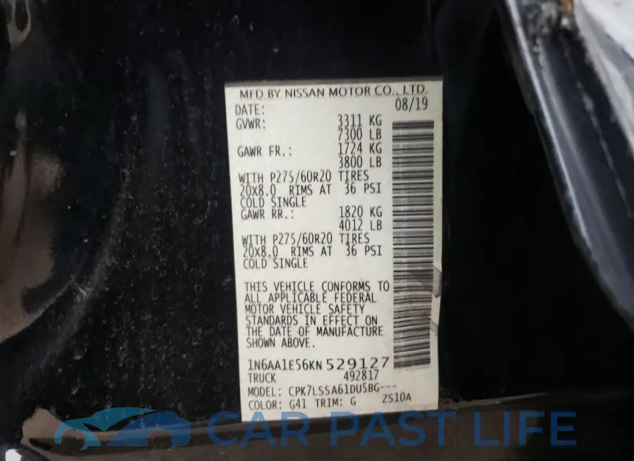 1N6AA1E56KN529127# 12