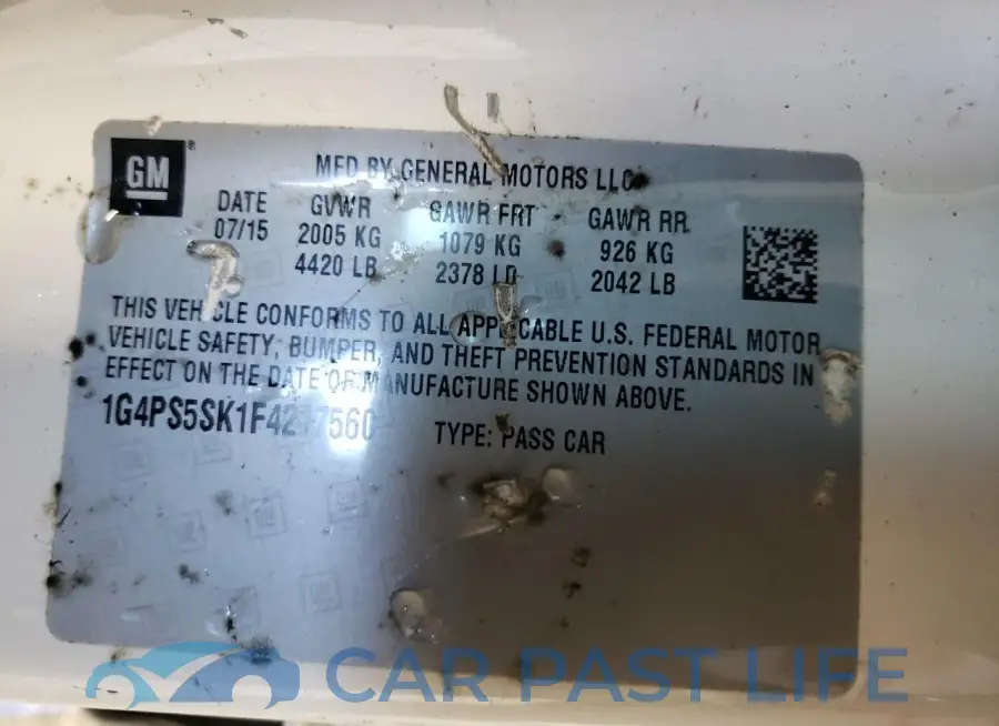 1G4PS5SK1F4217560# 12