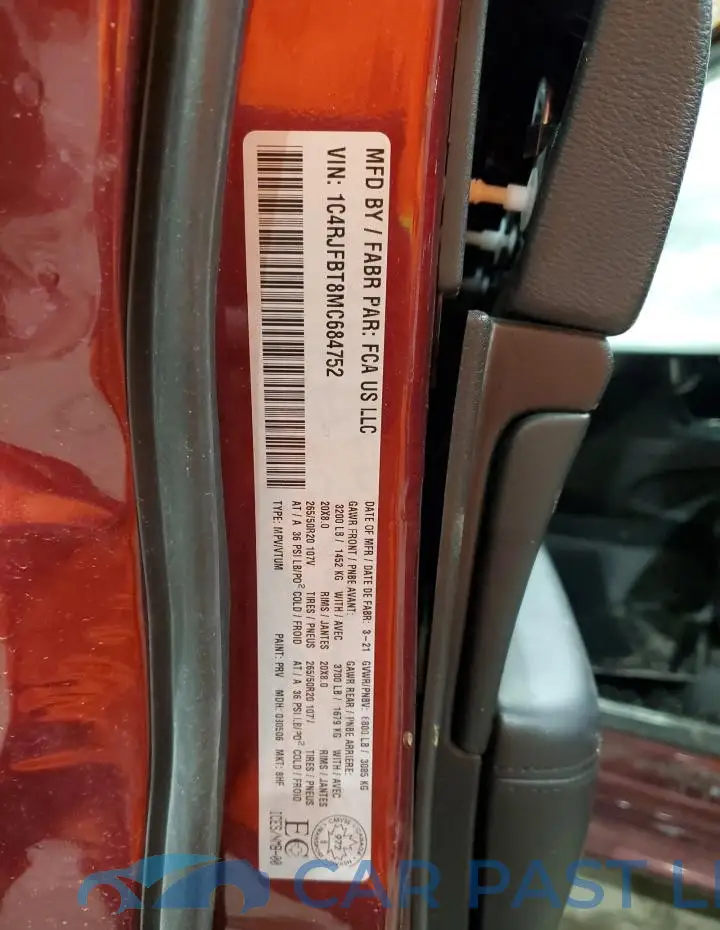 1C4RJFBT8MC684752# 13