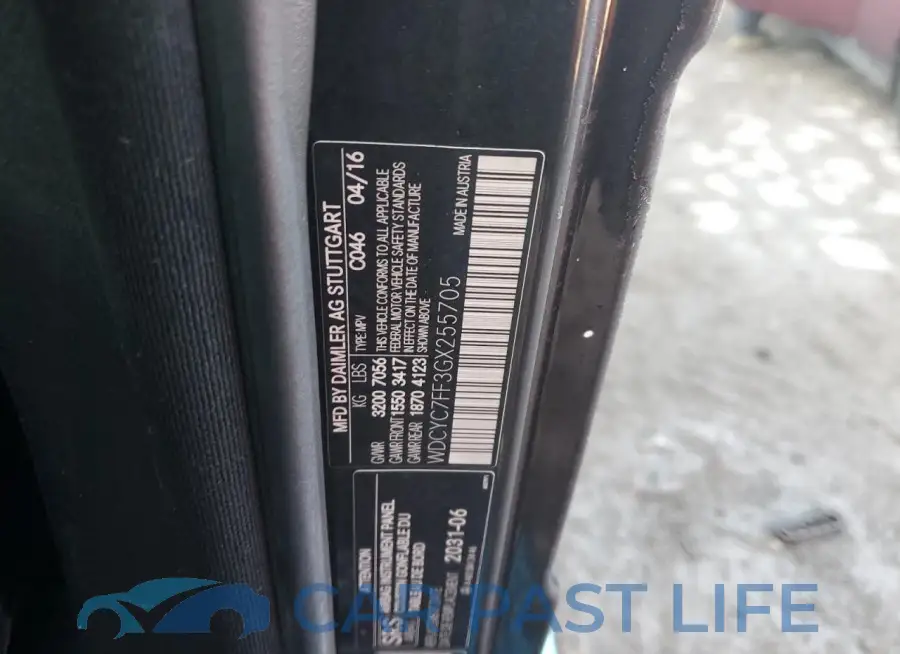 WDCYC7FF3GX255705# 12