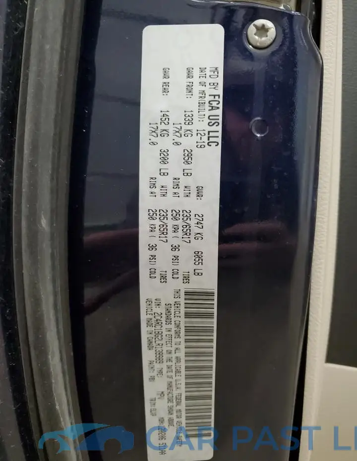2C4RC1BG2LR139989# 13