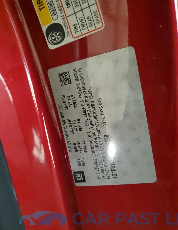 1G1FB1RXXG0191620# 12