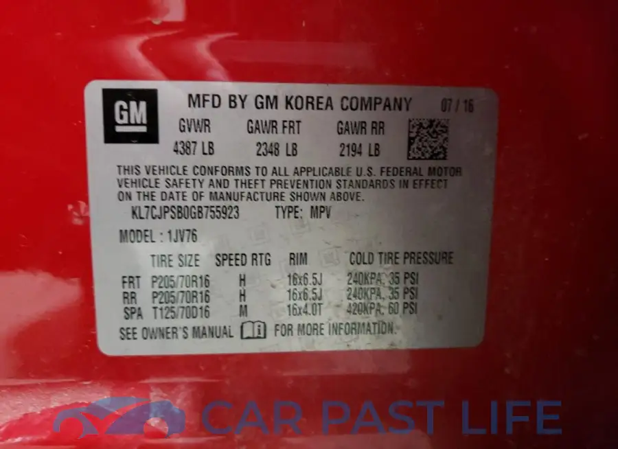 KL7CJPSB0GB755923# 12