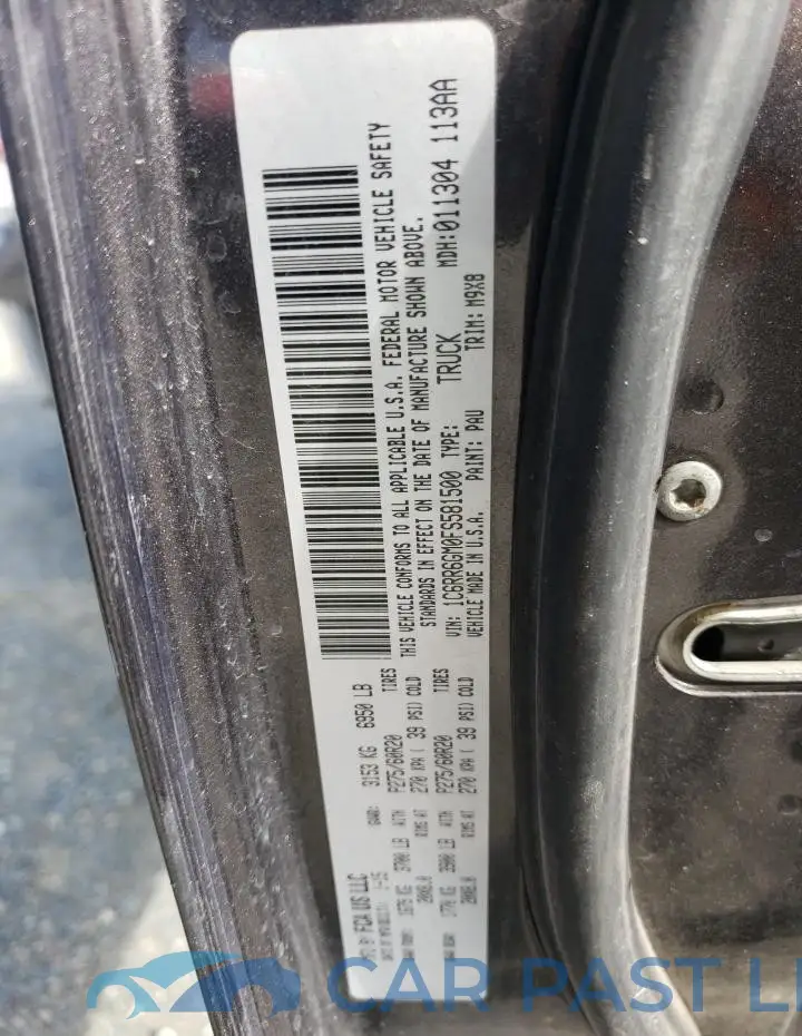 1C6RR6GM0FS581500# 12