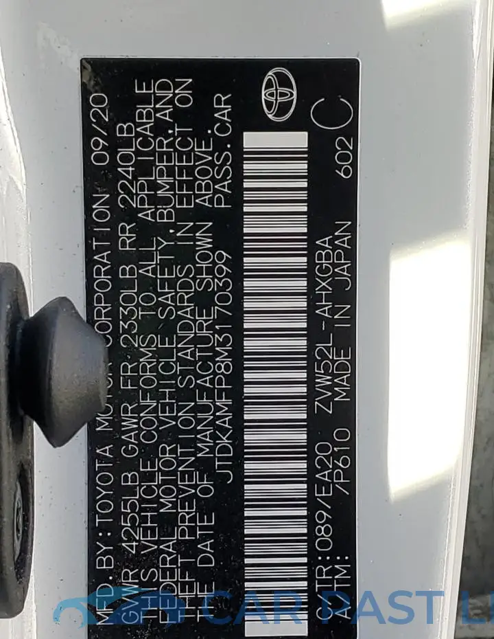 JTDKAMFP8M3170399# 12
