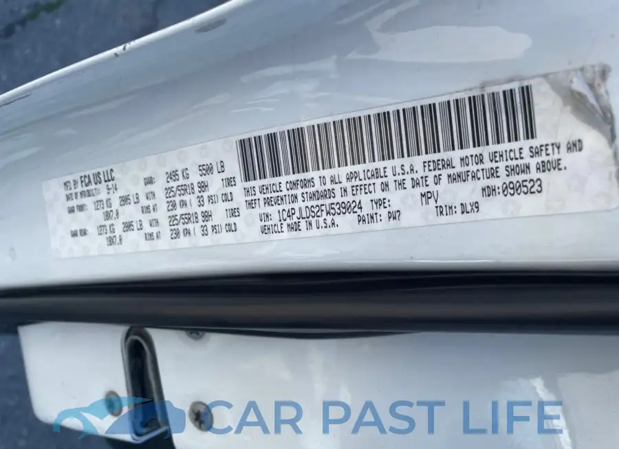 1C4PJLDS2FW539024# 10