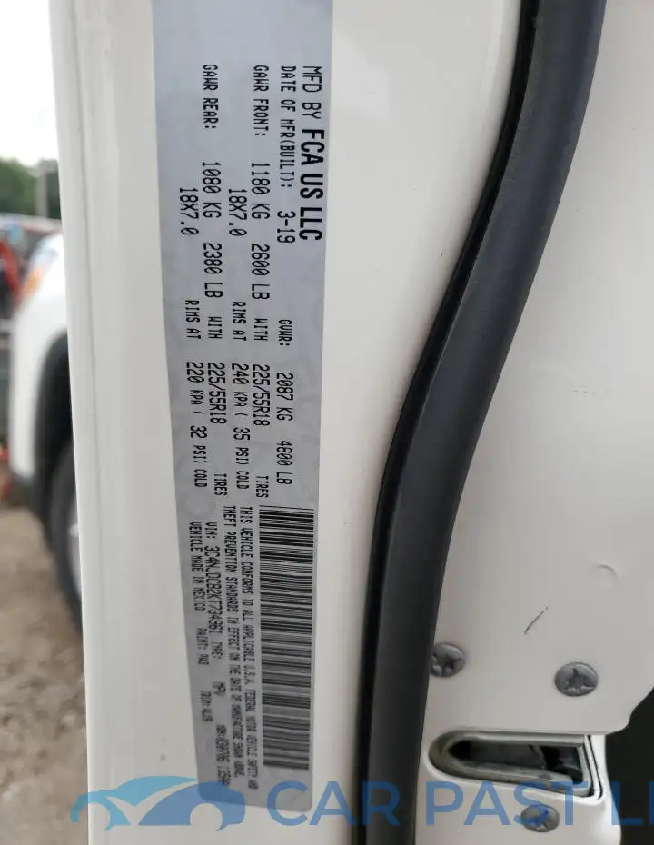 3C4NJDCB2KT734961# 13