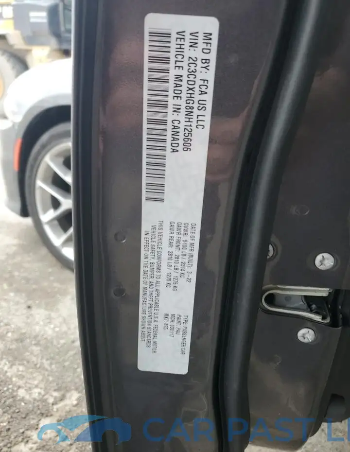 2C3CDXHG8NH125606# 13