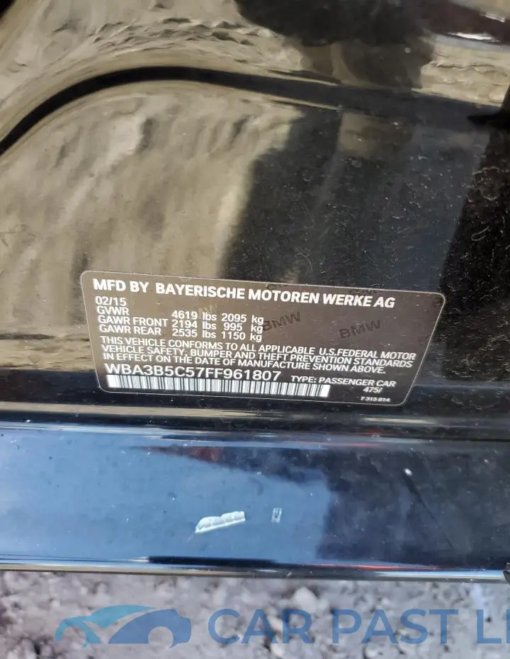 WBA3B5C57FF961807# 12