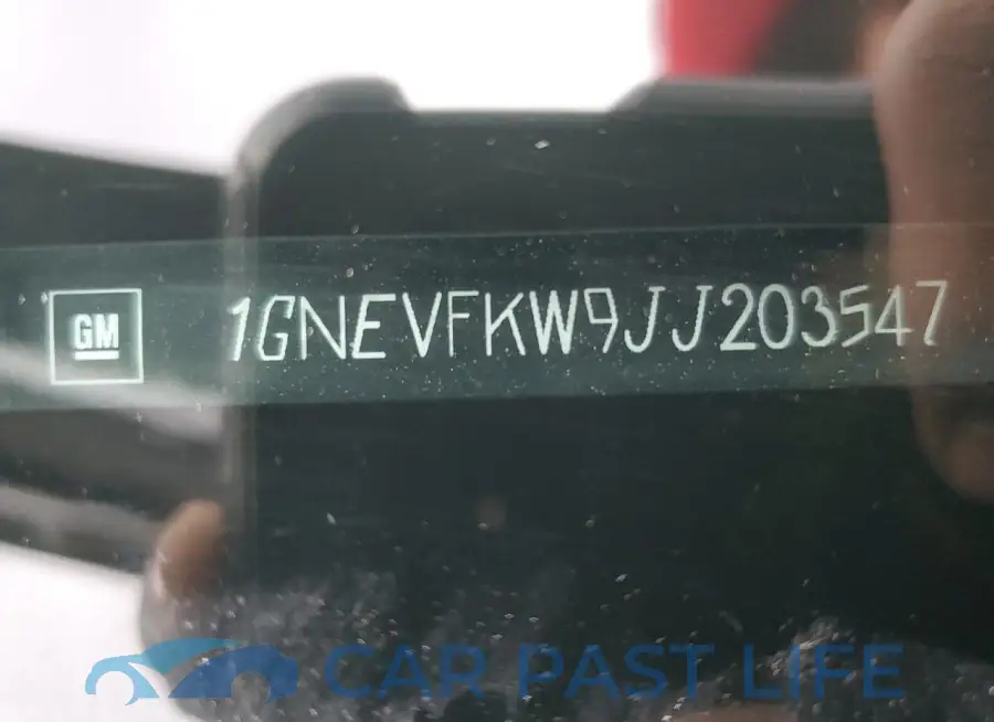 1GNEVFKW9JJ203547# 13