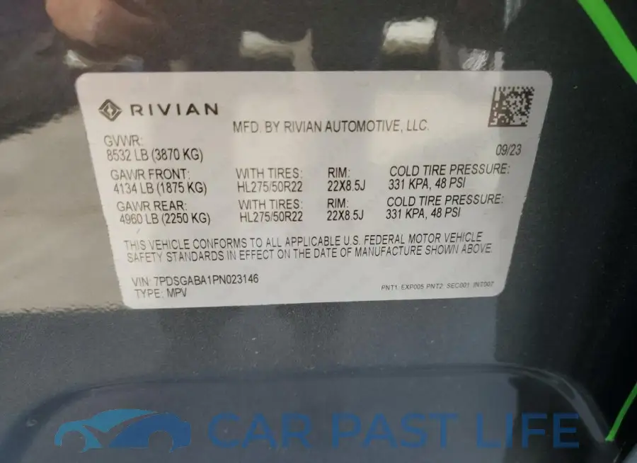 7PDSGABA1PN023146# 14