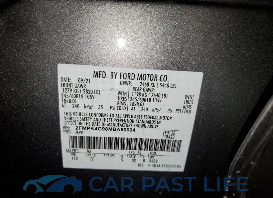 2FMPK4G98MBA60094# 12