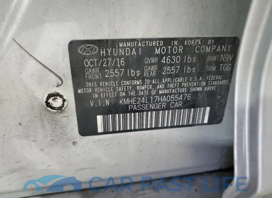 KMHE24L17HA055476# 12
