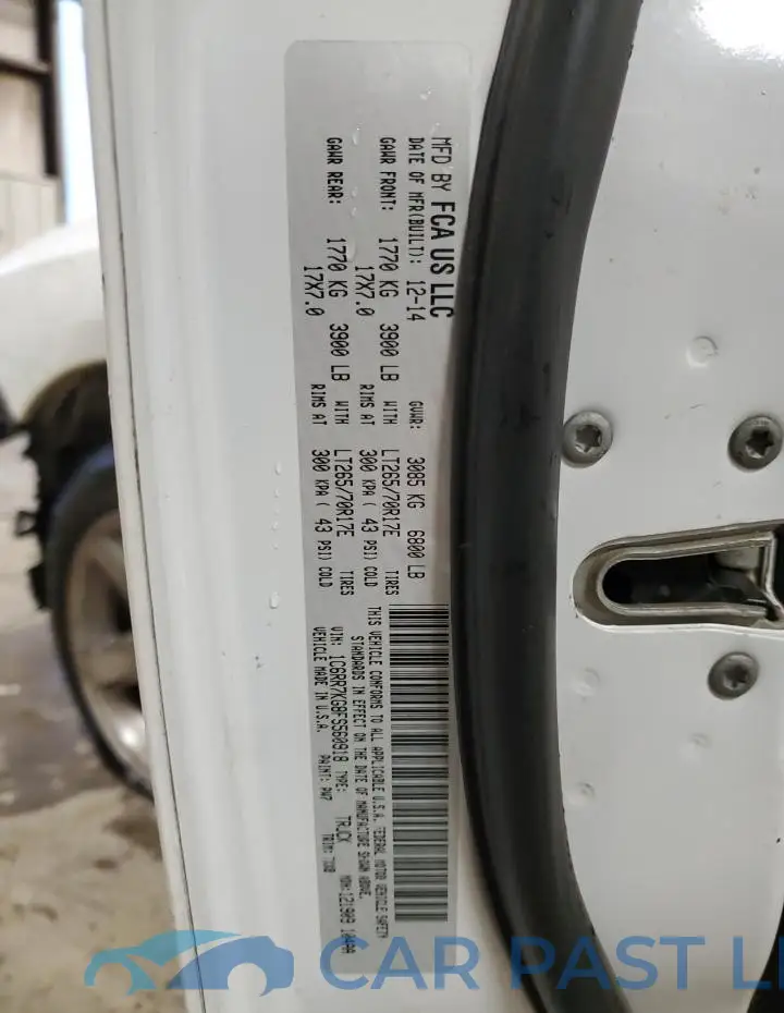 1C6RR7KG8FS560918# 12