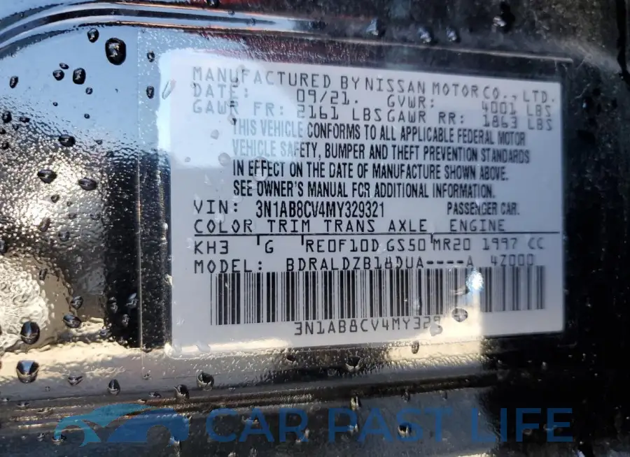 3N1AB8CV4MY329321# 13