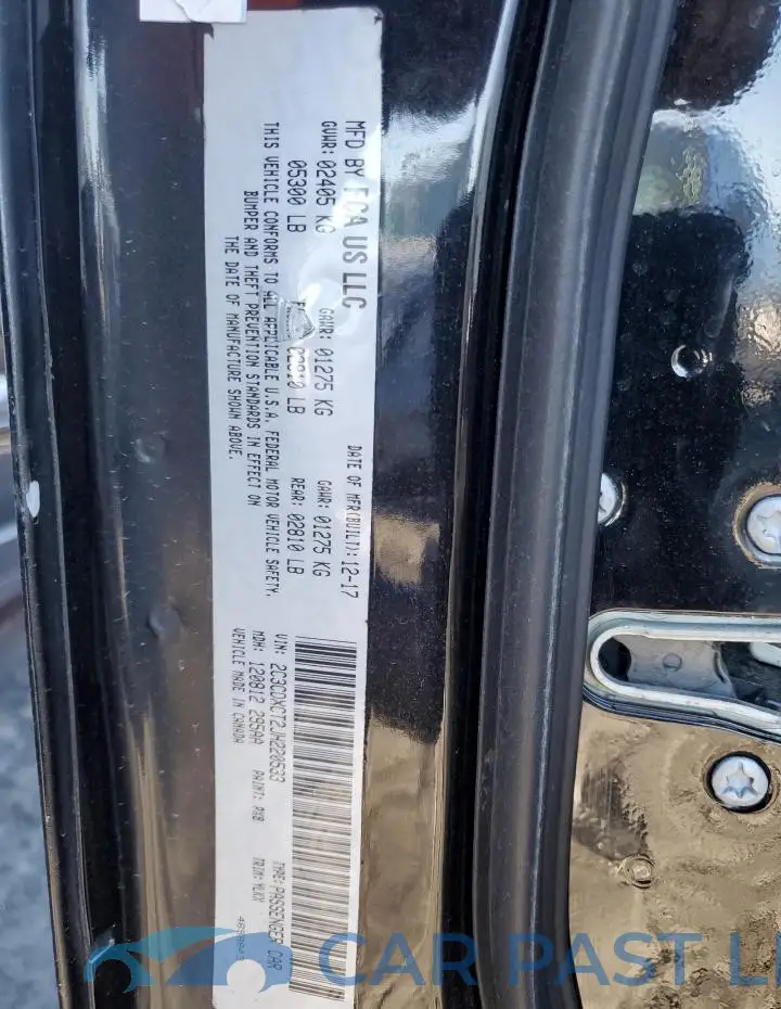 2C3CDXCT2JH220533# 11