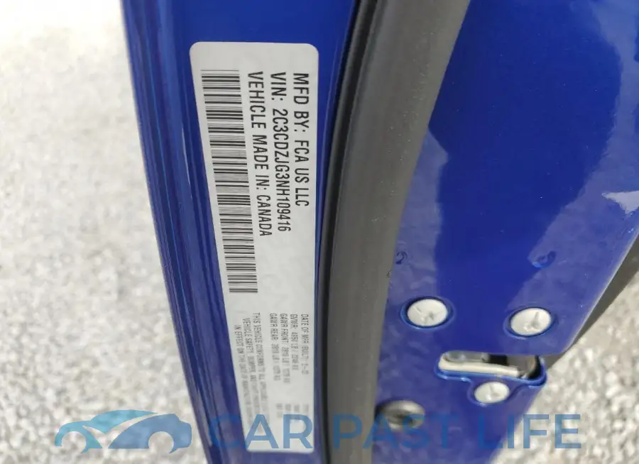 2C3CDZJG3NH109416# 12
