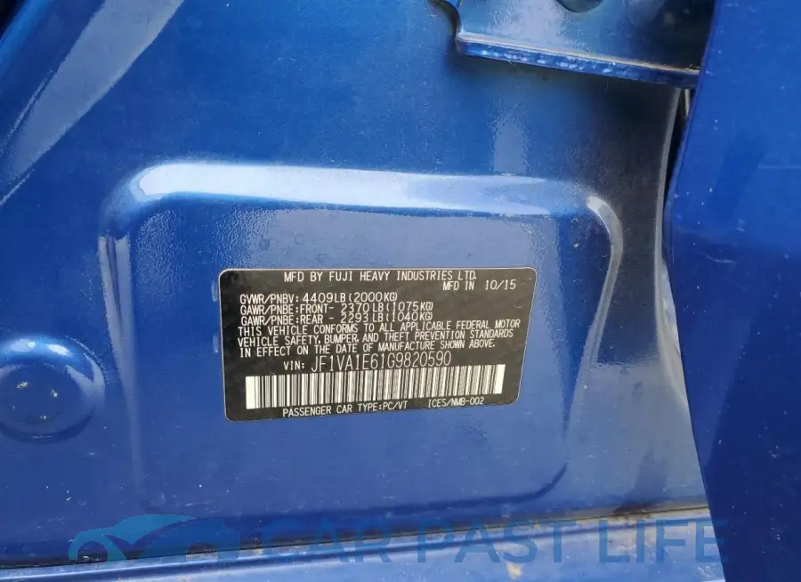 JF1VA1E61G9820590# 12