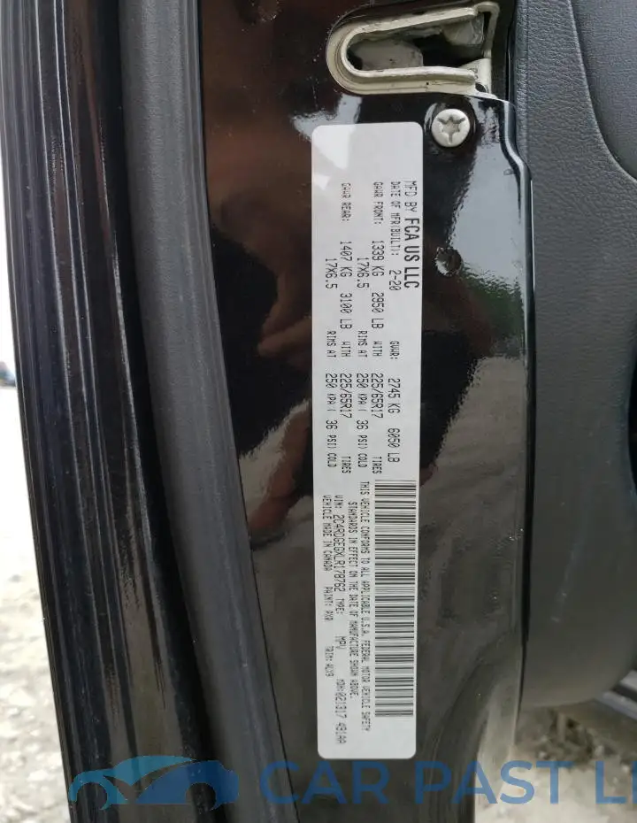 2C4RDGEGXLR178762# 13