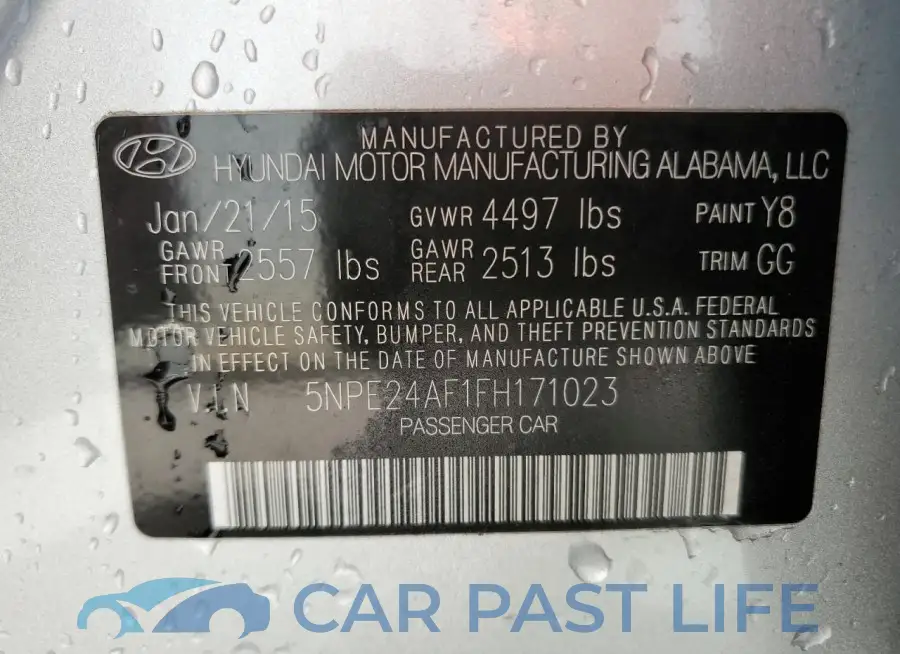 5NPE24AF1FH171023# 12