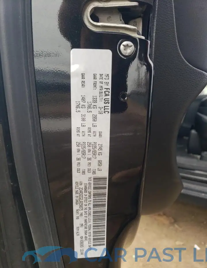 2C4RDGEG2JR250275# 12