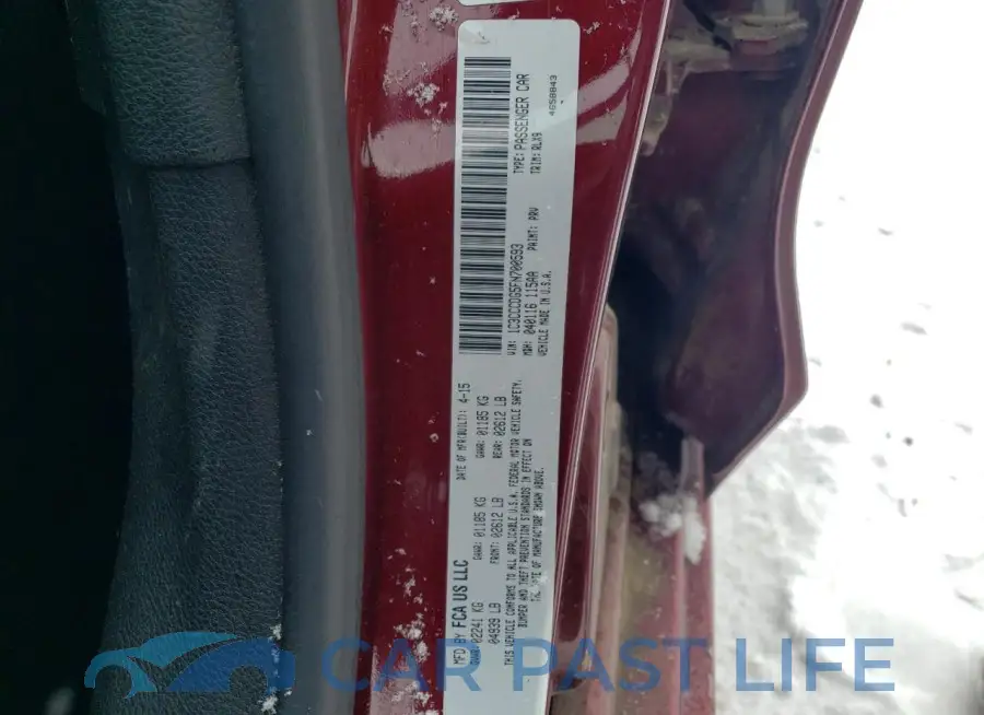 1C3CCCDG5FN700593# 12