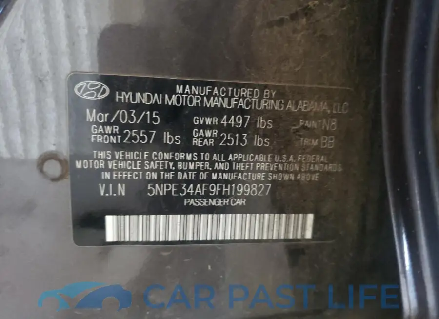 5NPE34AF9FH199827# 12