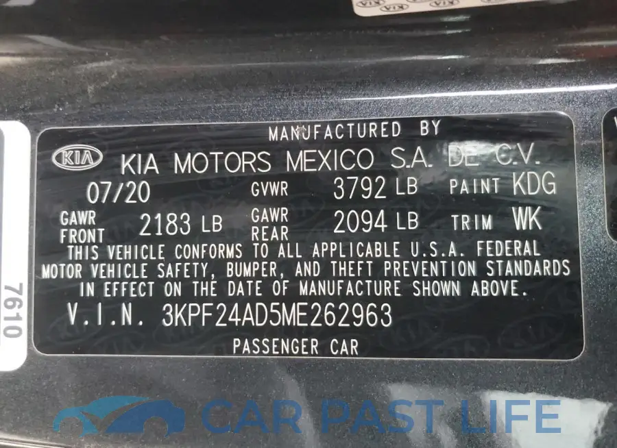 3KPF24AD5ME262963# 13