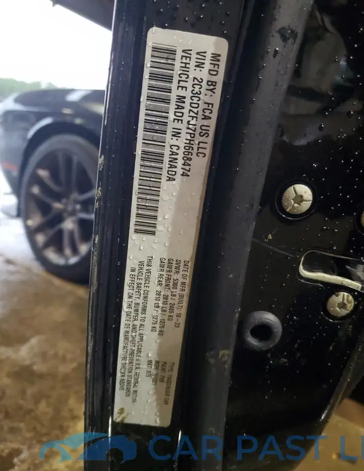2C3CDZFJ7PH668474# 12
