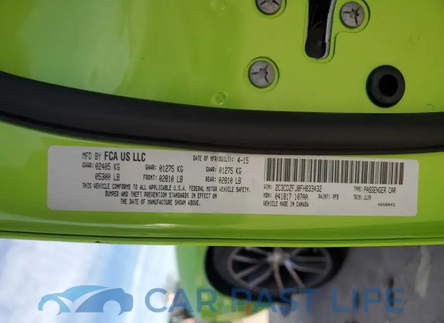2C3CDZFJ8FH833432# 12