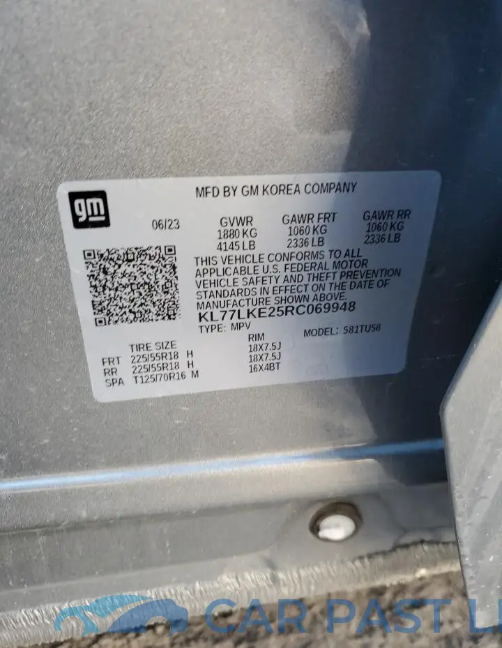 KL77LKE25RC069948# 12