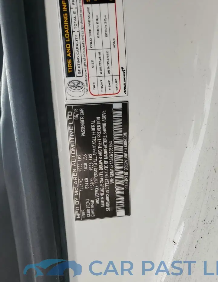 SBM13FAA6KW005653# 12