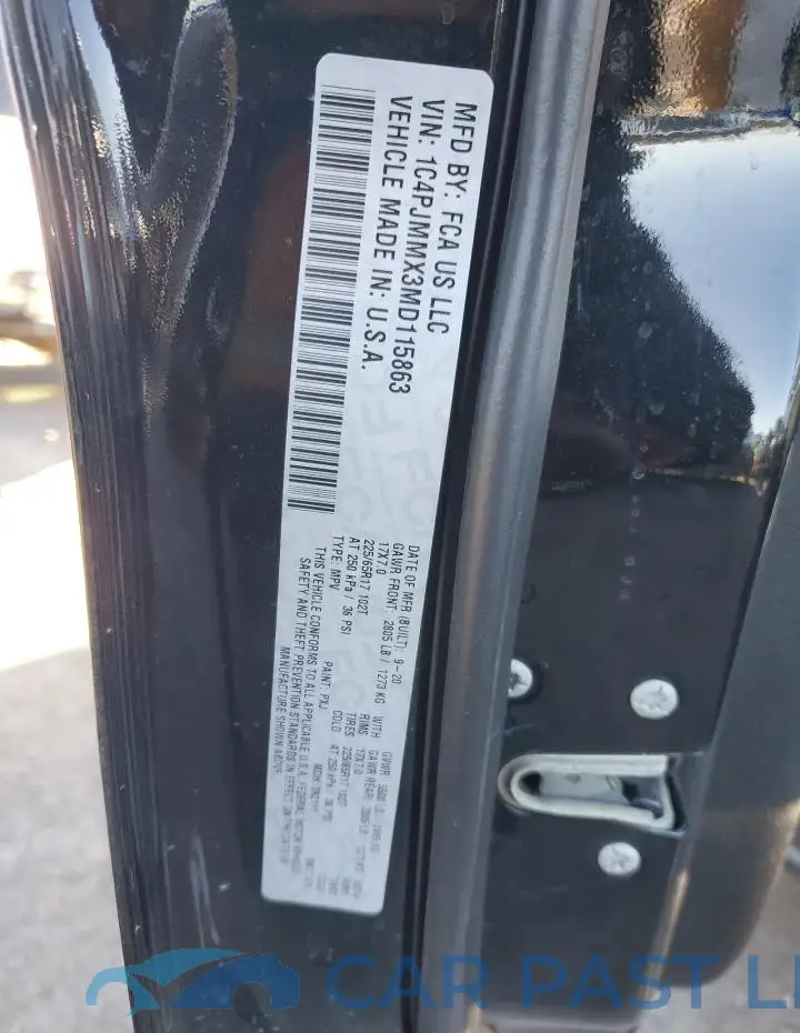 1C4PJMMX3MD115863# 12