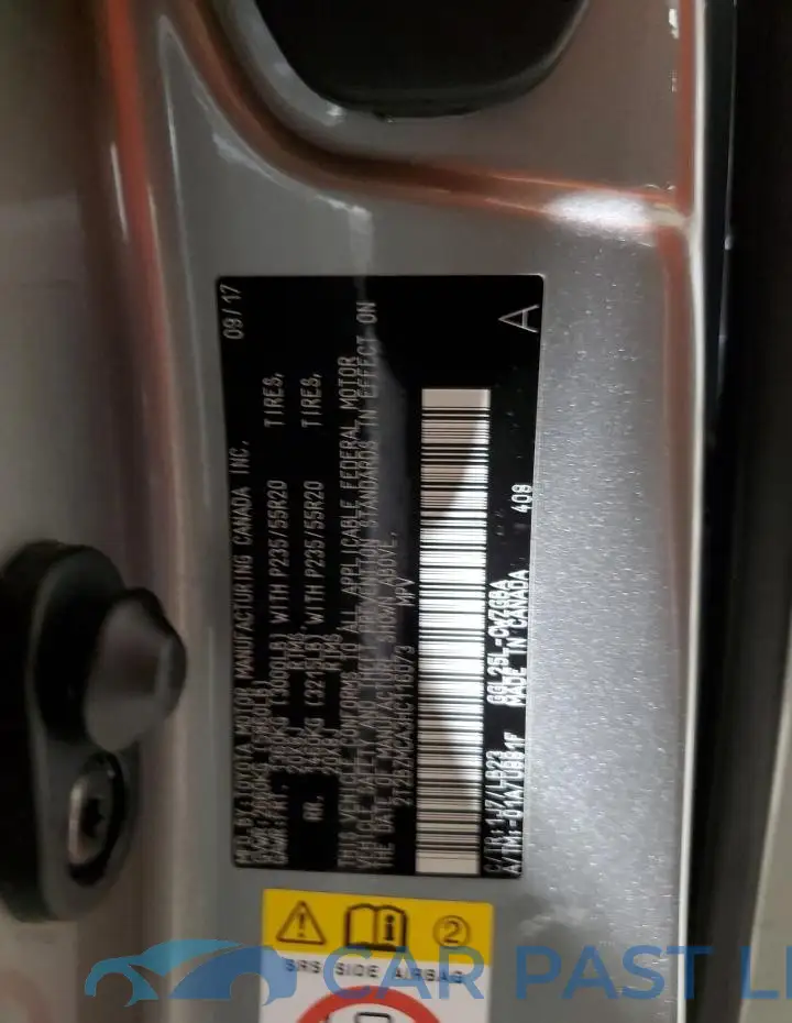 2T2BZMCA3HC116073# 13